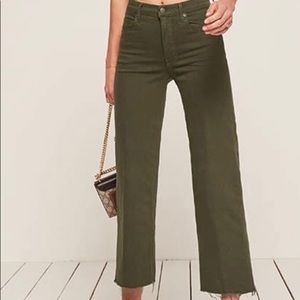 Reformation Stretch Flood Jean